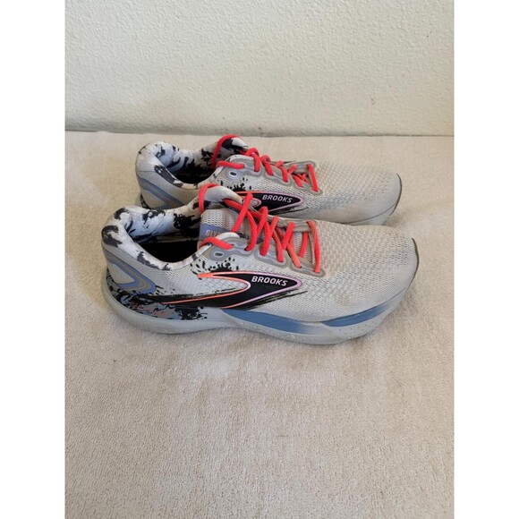 Brooks Glycerin 21 Mens Size 12.5 D Oyster Orchid Bouquet Running Shoes Sneakers main image 14